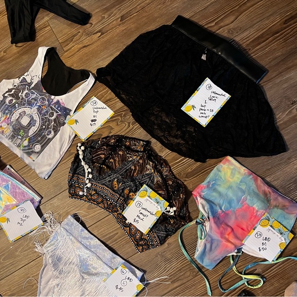 NEED TO UPDATE. A bunch SOLD. Large Amount of Festival items for sale -Lux Muse - Picture 4 of 12